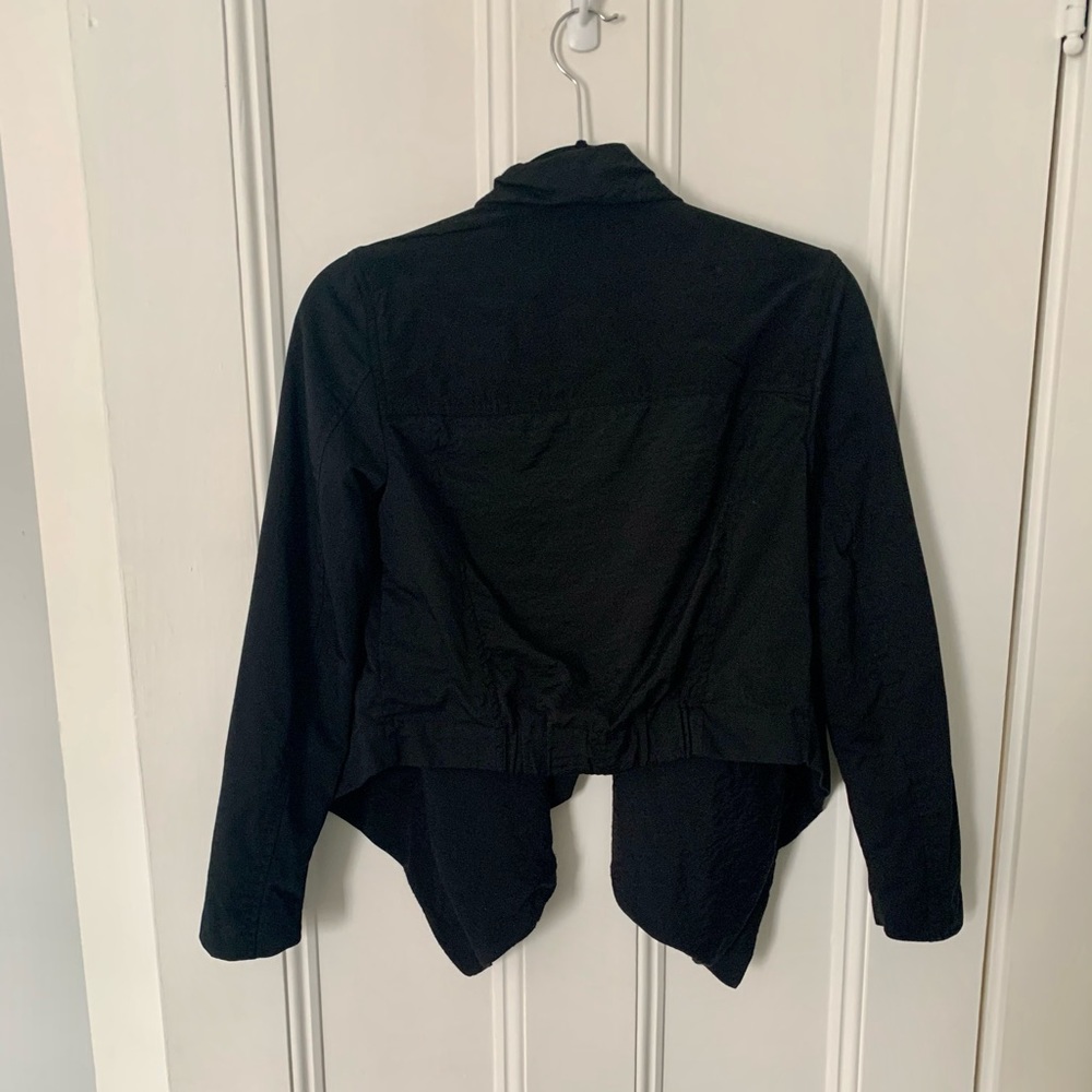 AllSaints kwar jacket black drape - Picture 6 of 6